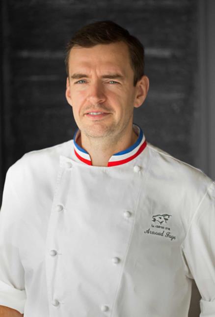 Arnaud Faye, premier lauréat du concours Création & Saveurs Président Professionnel en 2010.