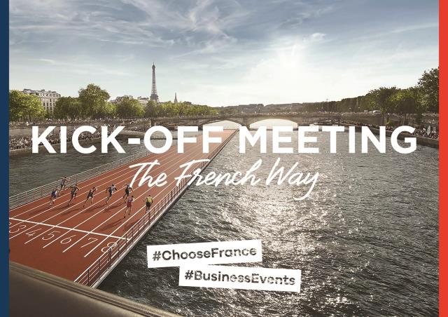 La campagne The French Way comporte une série de visuels valorisant notamment les événements sportifs qui seront accueillis en France.