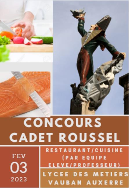 1ère édition du Concours Cadet Roussel