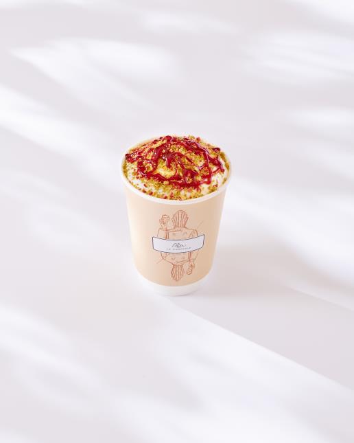 La boisson pâtissière Tarte aux fraises de François Perret au Ritz.