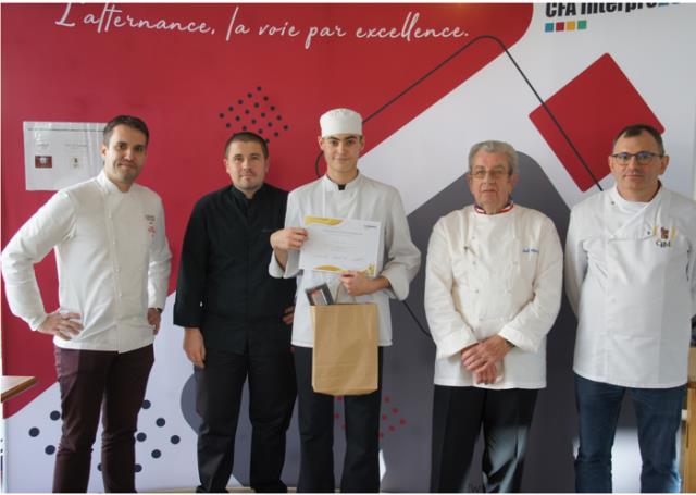 Trophée des BP - Arts de la cuisine - 1ère place - Théo Guyon