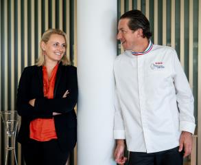 Alexandra et Christophe Bacquié.