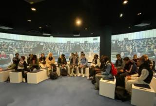 Les 1HRB et 2MHR du lycée Camille Claudel à l'espace l'Europa Expérience