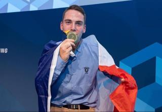 Paul Pipard remporte la médaille d'Or pour le métier Cuisine