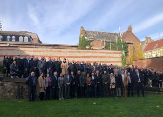 Les congressistes de l'ANEPHOT au lycée Beaudimont d'Arras