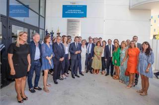Inauguration en présence des représentants des partenaires institutionnels et professionnels du...