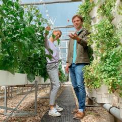 Manon Turina et François Marques, auteurs du film documentaire La Belle Ville.