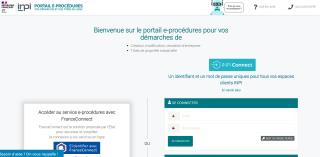 Le portail des e-procédures permettant la création, modification et cessation d'entreprise.