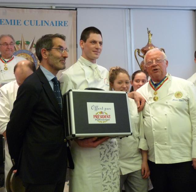 Prix Président Professionnel : Jérémy Desbraux.