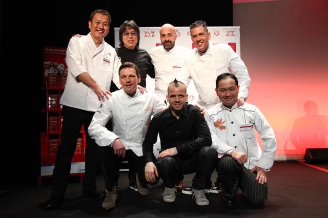 Les chefs étrangers promus 3 étoiles Michelin en 2014.