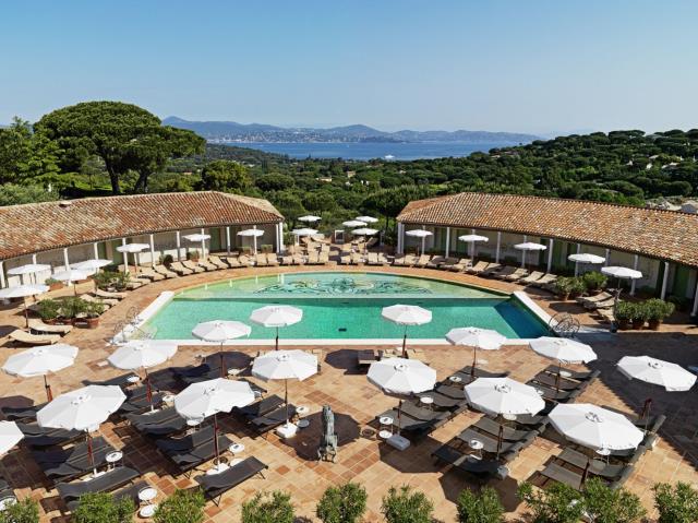 Le Château de la Messardière à Saint-Tropez.