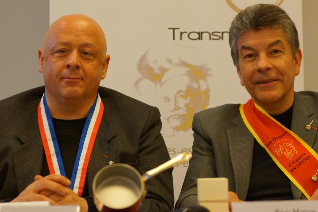 Thierry Marx succède à Régis Marcon à la présidence des Disciples Escoffier International.