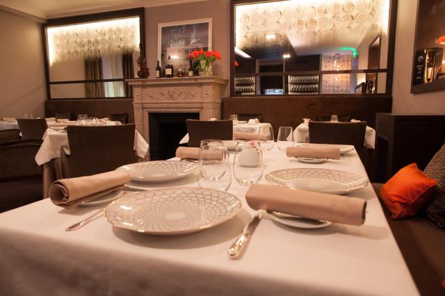 L'une des salles du restaurant Goust, Paris