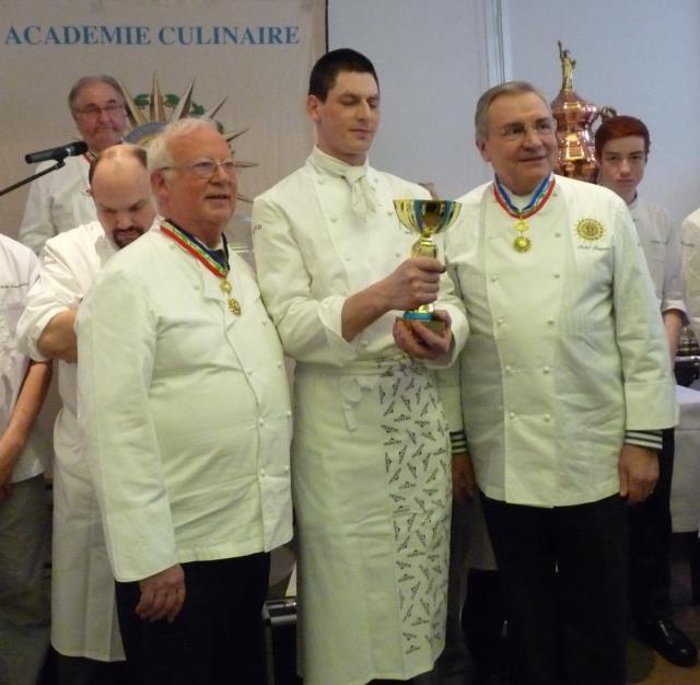 Coupe des Maîtres Cuisiniers de France : Jérémy Desbraux.