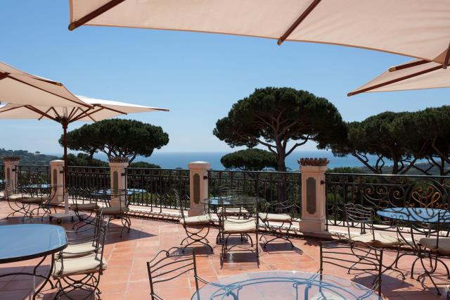 Le Château de la Messardière à Saint-Tropez.