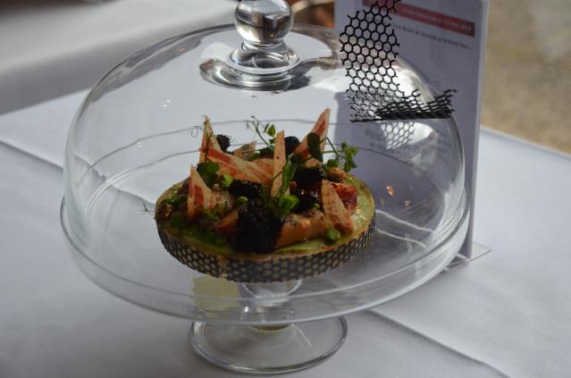 Le plat de David Delsart.