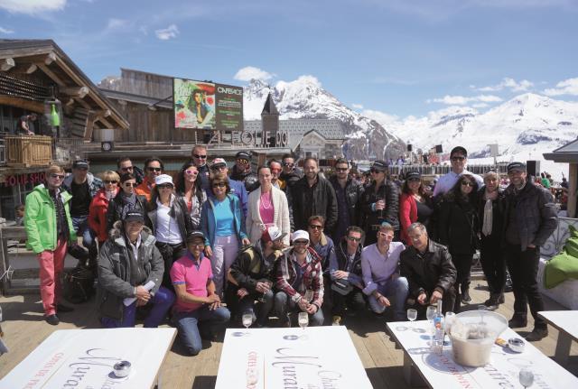 les participants à la Bouteille Blanche 2014