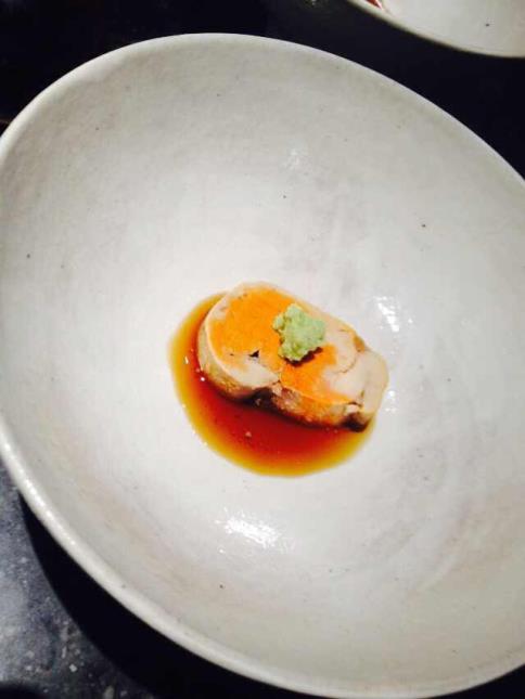Le foie de lotte braisé