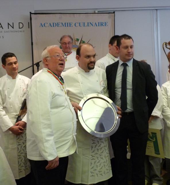 Prix Guy Degrenne : Jérôme Tassin.
