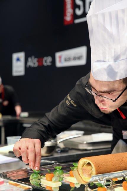 Ludovic Nardozza avant l'envoi.
