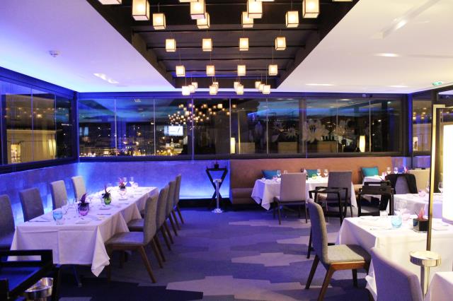 La salle du restaurant Sea Sens à Cannes
