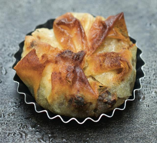 Pastilla au poisson, recette harmonisée du livre 'All my best of '.
