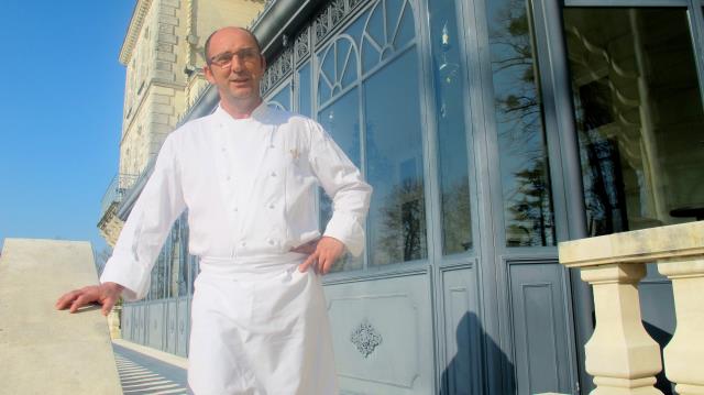 Maxime Deschamps, chef executif  du Château de Mirambeau depuis 2010