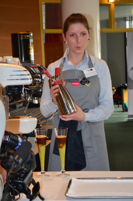 Marina Bourlon de Rouvre a battu les records du Cup Tasting.