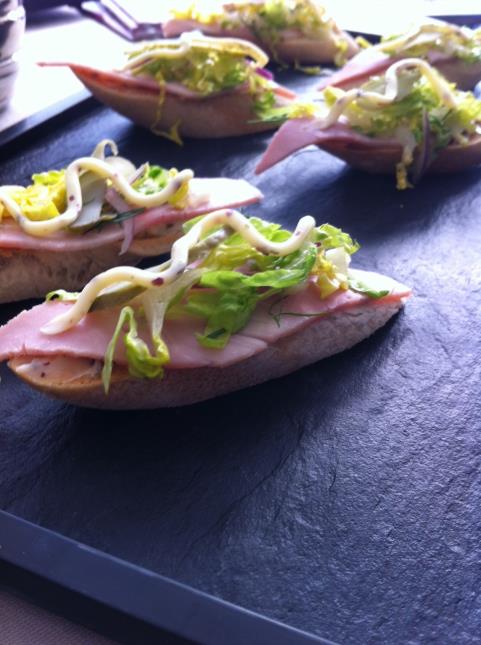 Jambon-beurre façon Smørrebrød.