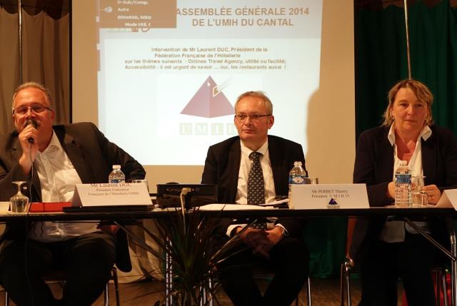 Laurent Duc, Thierry Perbet et Valérie Fillon: tout sur l'accessibilité.