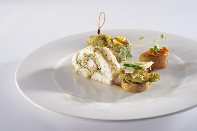 Assiette poisson de Sébastien Caillaud.