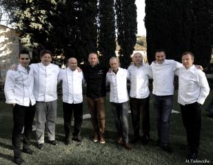 De gauche à droite : Ludovic Turac, Stéphane  Lelièvre, Didier Chouteau, Jean-François Bérard, ...