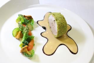 Lapin en croûte d'herbes