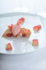 Guy Savoy : Des rhubarbes et des fleurs