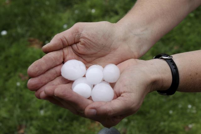 Les orages de grêle qui ce sont abattus sur de nombreux départements la semaine dernière ont causé d'importants dégâts matériels.