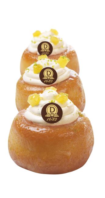 Pop savarin mangue-ananas.