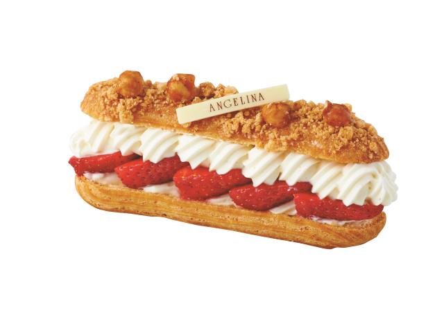 L'Eclair fraise-chantilly.
