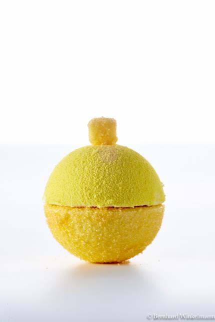 La fée guimauve, mangue et yuzu.