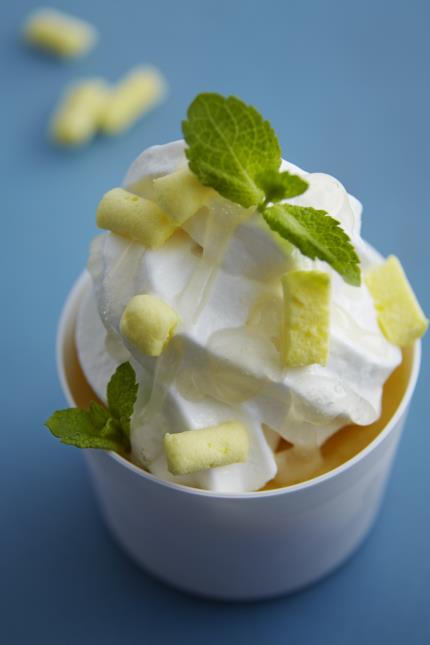Glace au yuzu.