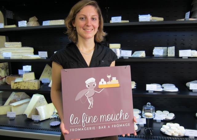 Marie buffet Delmas, La Fine Mouche, Bar à fromage à Montpellier