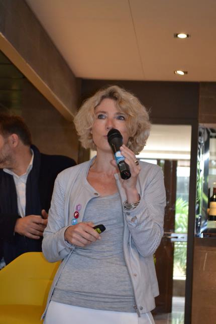 Corinne Menegaux, directrice du salon Equip'Hôtel.