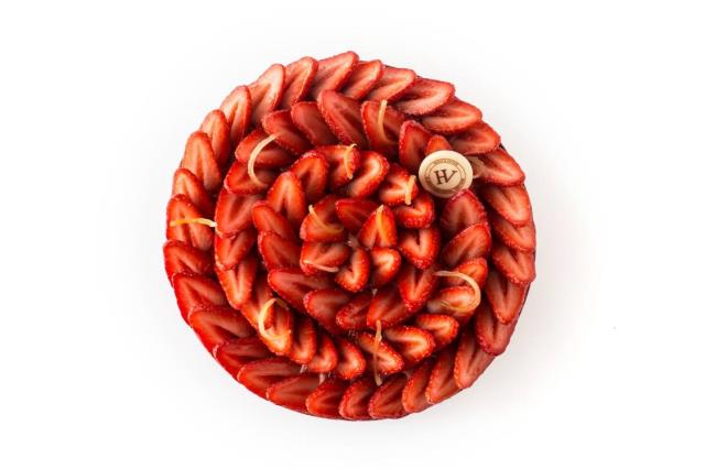 Tarte aux fraises.