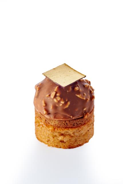 La fée tarte au chocolat praliné.