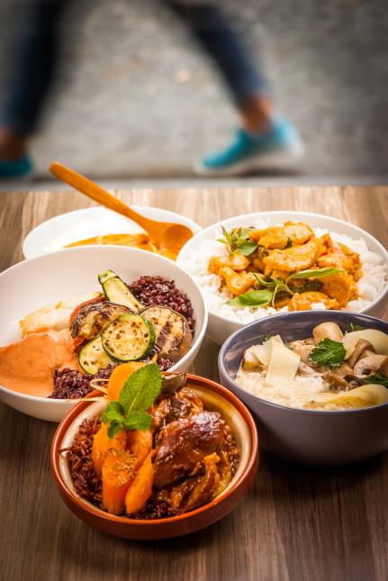 Gamme de plats Rice Trotters
