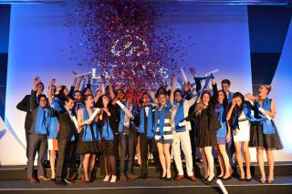 Les 26 étudiants ont reçu leur diplôme de « Gestion en hôtellerie et restauration ».