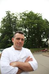 Ivan Vautier, chef du IV, faisait partie des chefs choisis pour concocter le déjeuner des chefs...