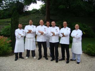 De gauche à droite : Gregory Vinet, Antoine Caribaux, Thierry Charrier, Bertrand Gaillard,...