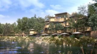 Vue d'architecture de Villages Natures.