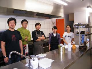 L'équipe japonaise des Trois Cépages à reuilly