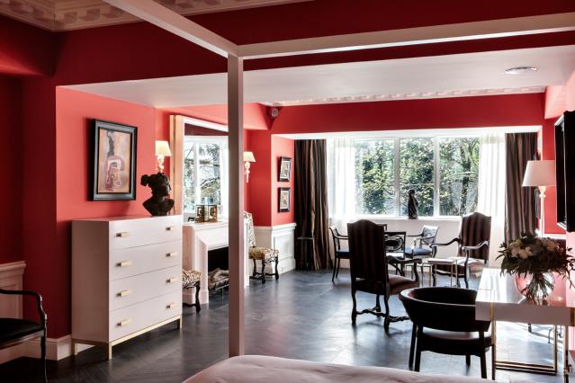 La Suite Prestige de l'Hôtel de Berri, qui comprend 34 autres suites et 75 chambres au total